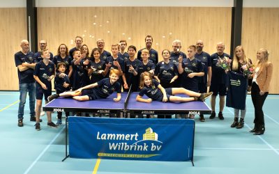 ‘Woudenbergse Sportverenigingen in het middelpunt’: Tafeltennisvereniging Smash.￼