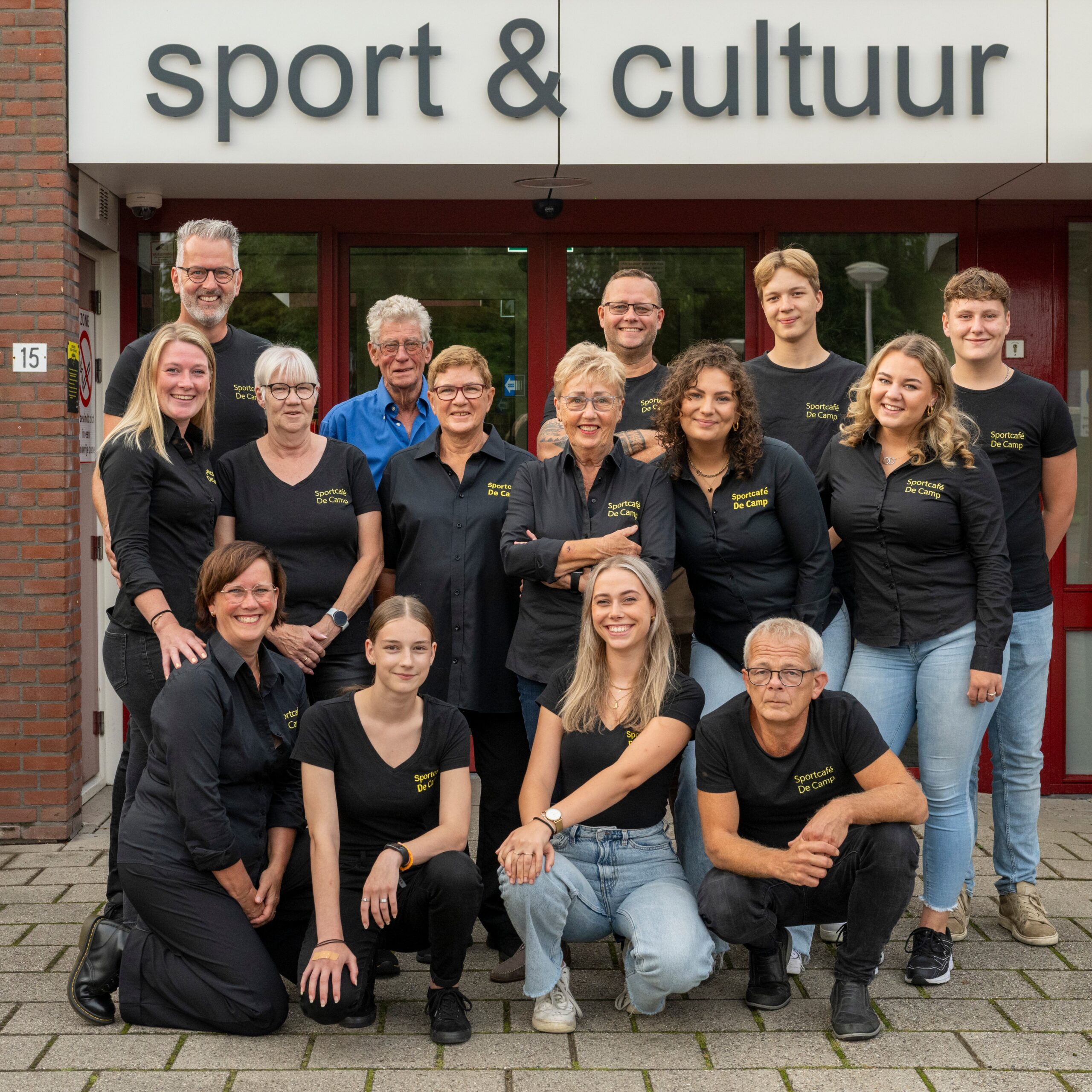 Teamfoto Sportcafé De Camp seizoen 2023-2024
